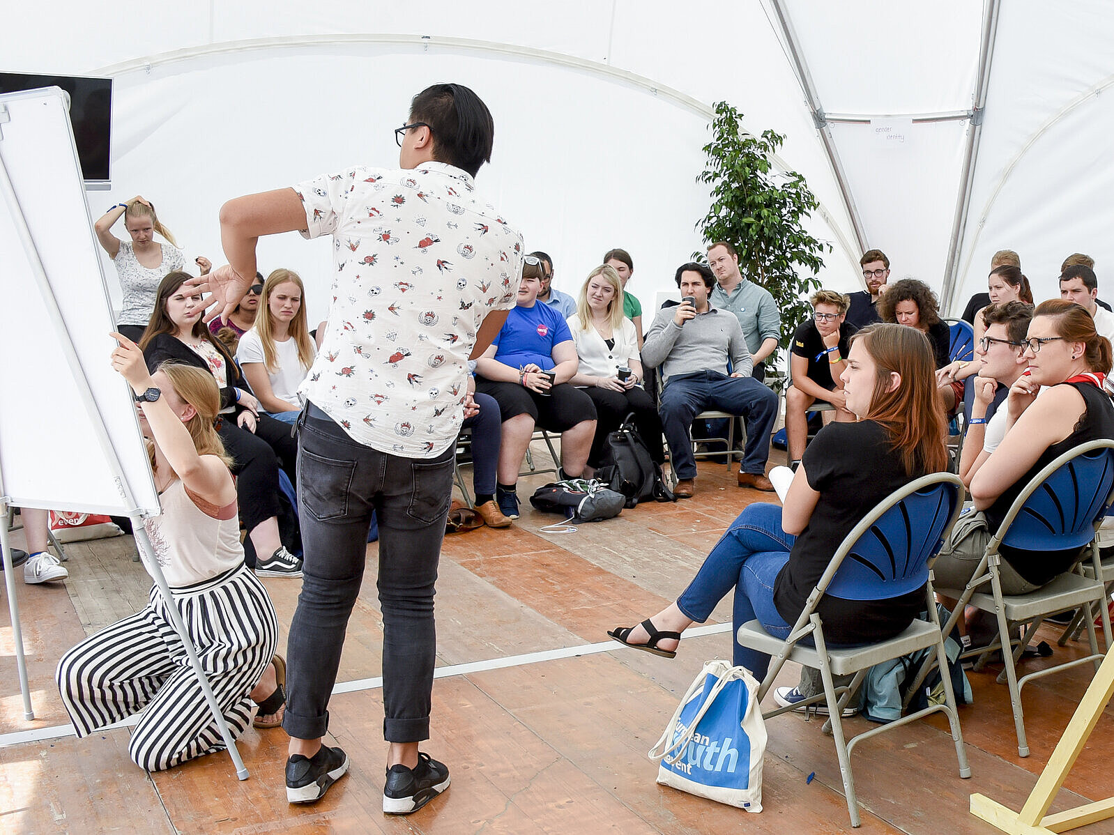Workshop during the European Youth Event 2018, photo: European Union 2018 / Genevieve Engel