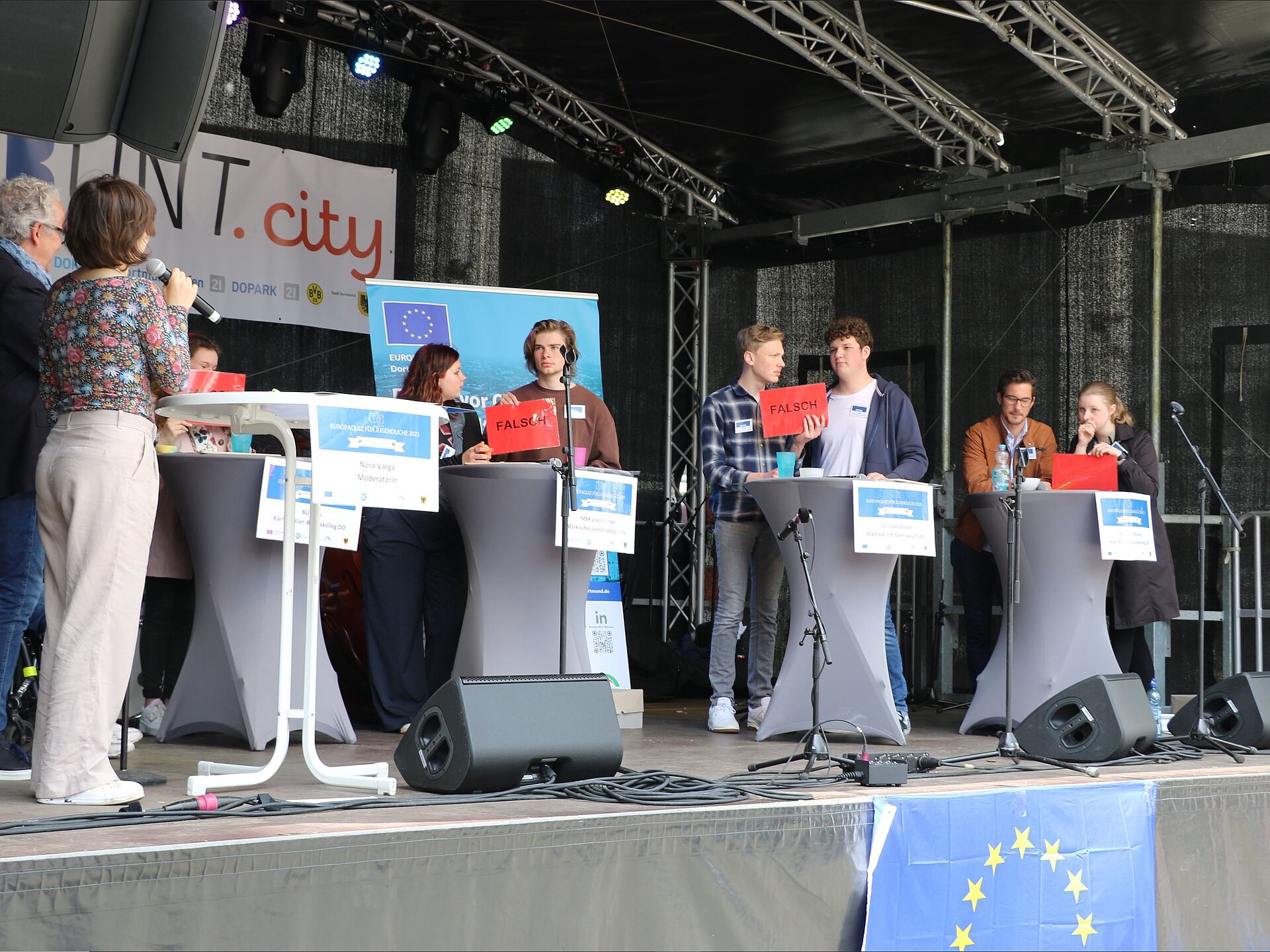 Dortmund: Europaquiz auf Dortbunt.city