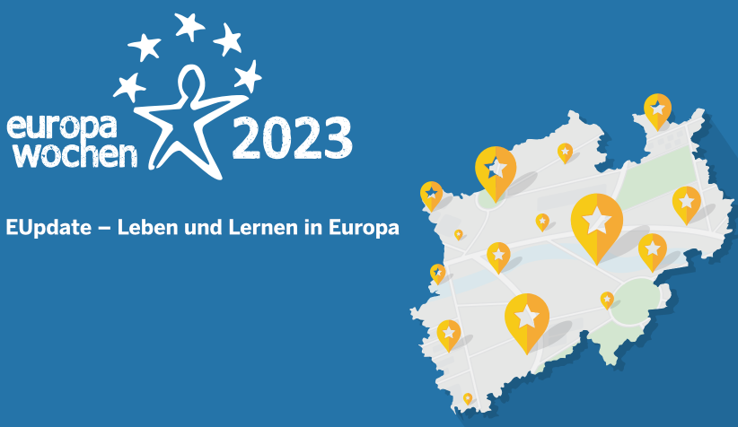 Logo Europawoche 2023, Logo: Staatskanzlei NRW