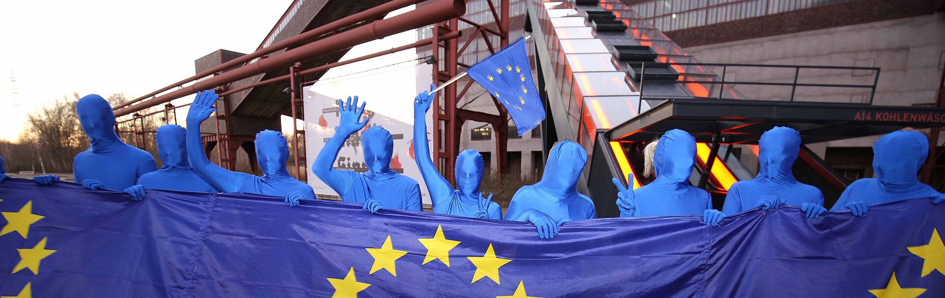 Pulse of Europe at Zollverein, Photo: Michael Schwarze-Rodrian