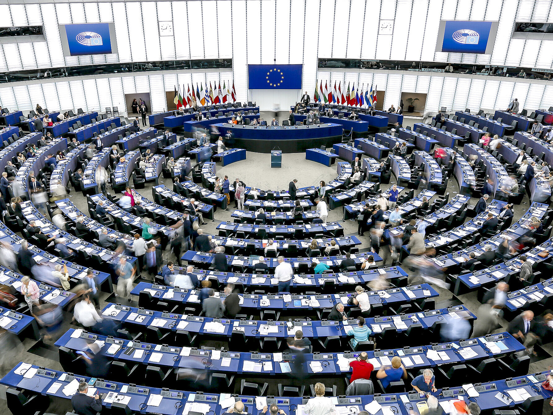 Europäisches Parlament, Foto: Europäische Union 2018 / Mathieu Cugnot