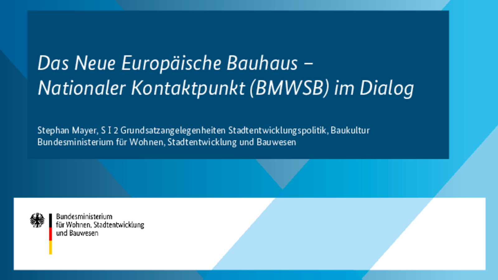 Download: Präsentation BMWSB (PDF)
