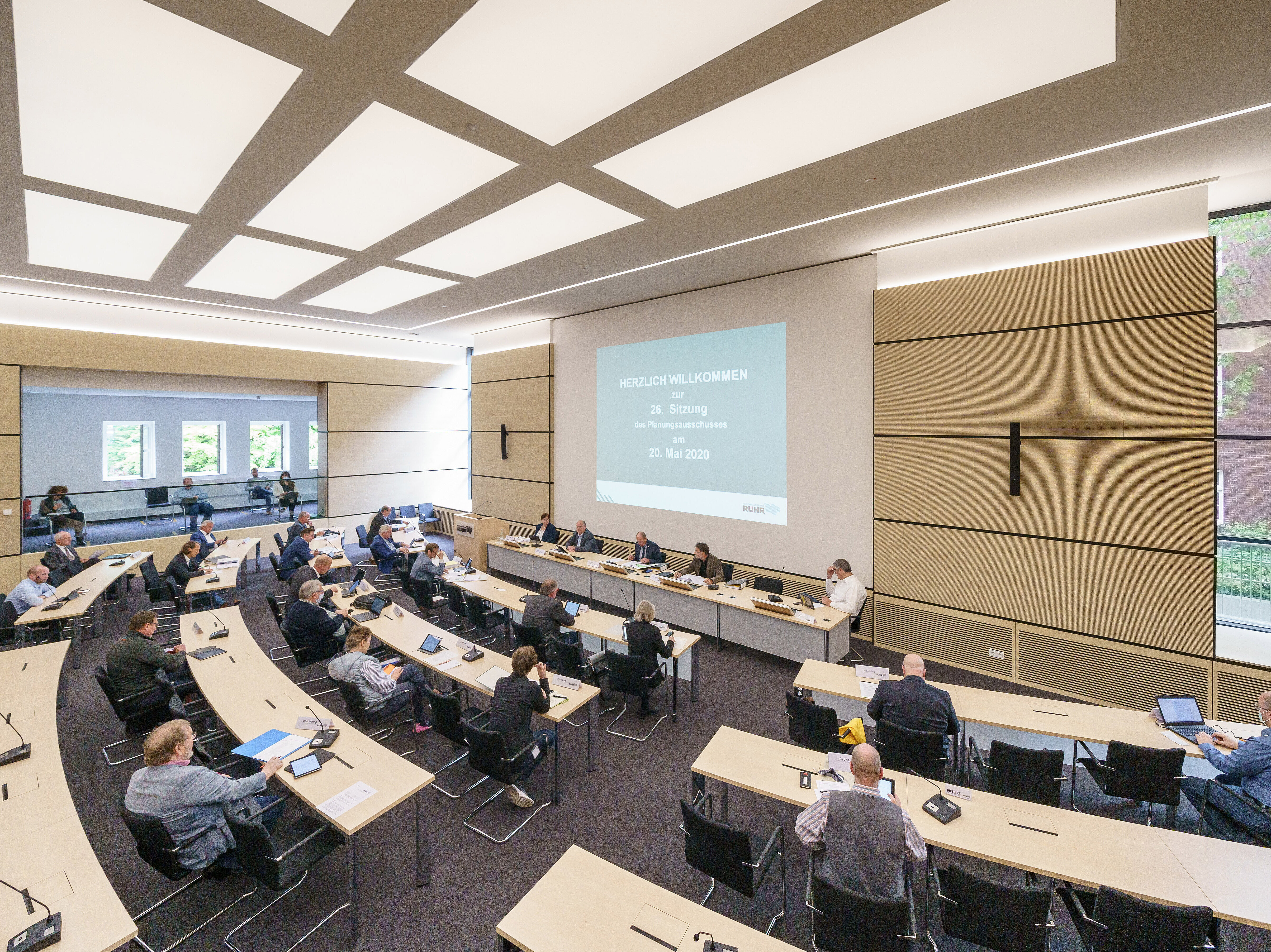 Plenary of the Ruhr Parliament with Planning Committee, photo: RVR / Volker Wiciok