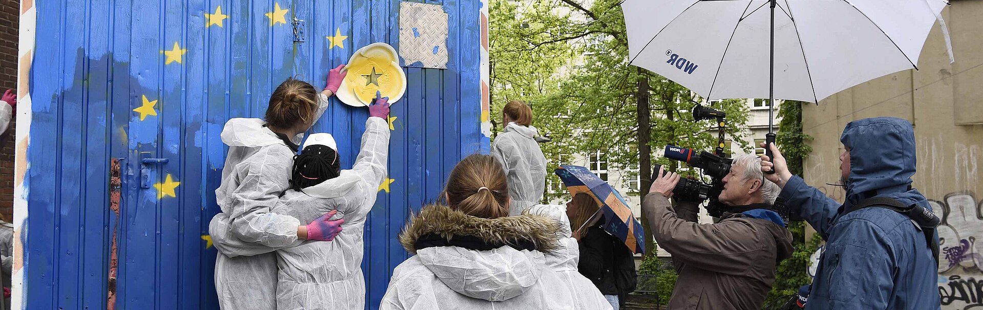 Aktion zur Europawahl 2019 in Bochum, Foto: RVR / Petra Hartmann