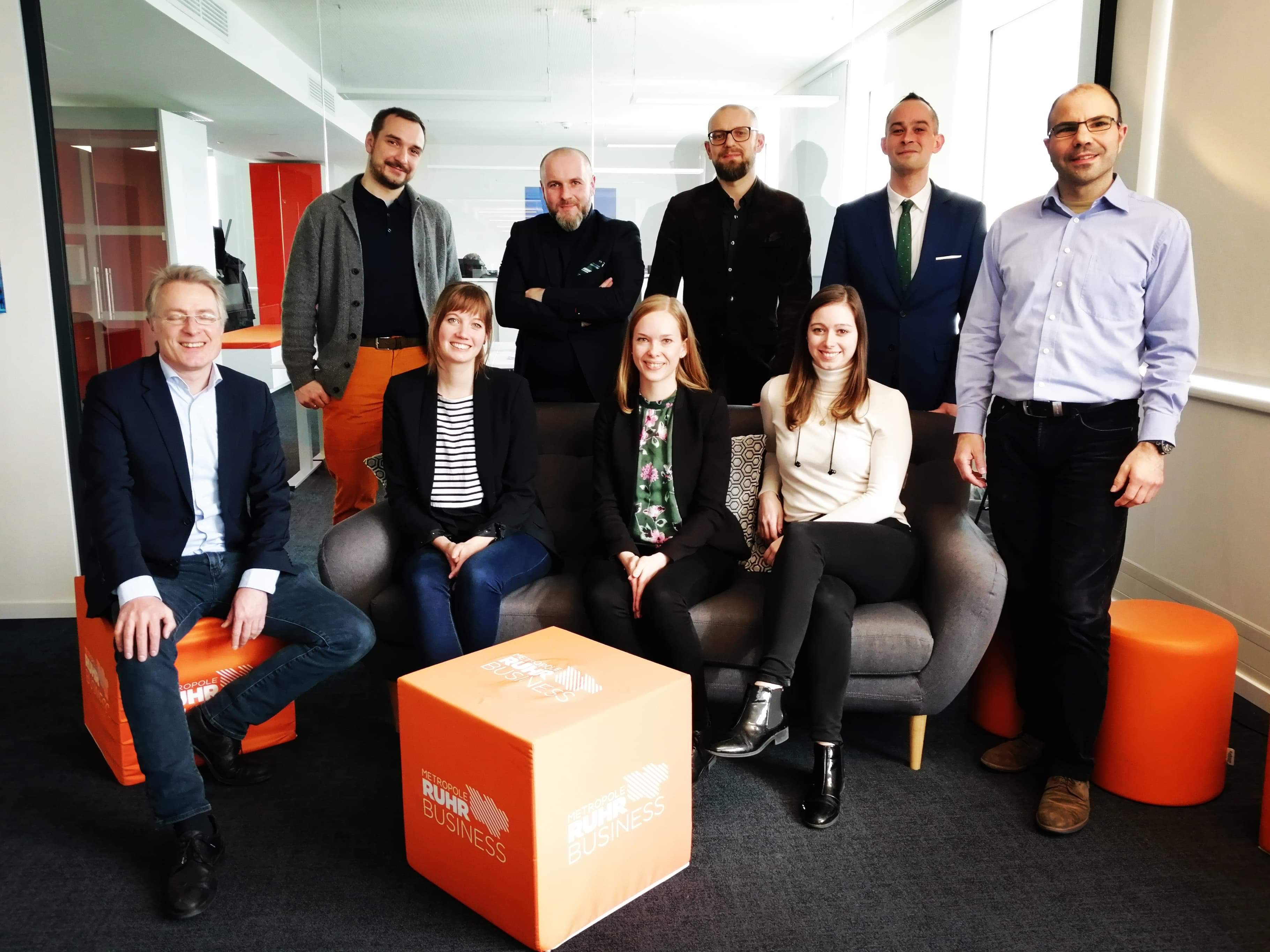 Group Photo, Photo: Business Metropole Ruhr GmbH